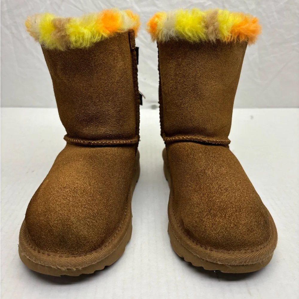 Ugg bows boots multicolor inside toddler girl SZ 12, box 2